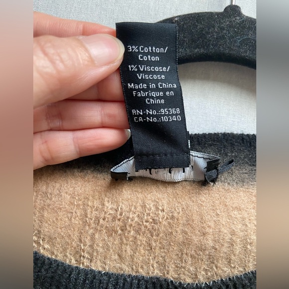 Tan Crew Neck Sweater - Picture 7 of 12